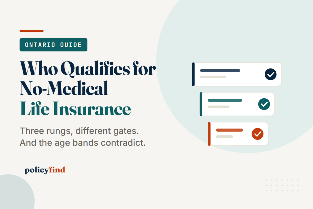 Three tiers of life insurance underwriting from fully underwritten to guaranteed issue